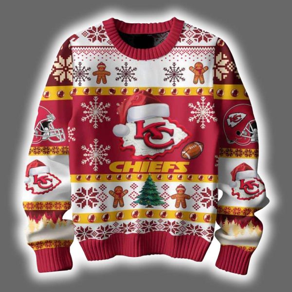 Chiefs They Not Like Us Ugly Christmas Sweater 2