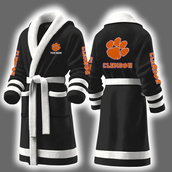 Clemson Football Personalized Bathrobe 2