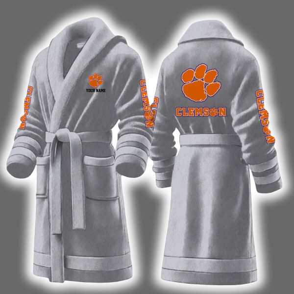 Clemson Football Personalized Bathrobe 7