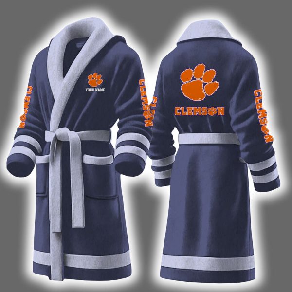 Clemson Football Personalized Bathrobe 8