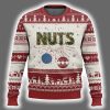 Couples Chestnuts Matching Family Funny Nut Ugly Christmas Sweater 2