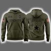 Cowboys 2025 Salute To Service Hoodie Joggers Cap