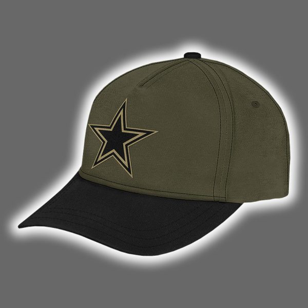 Cowboys 2025 Salute To Service Hoodie Joggers Cap 2