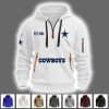 Cowboys Est 1960 Quarter Zip Hoodie