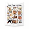 Cozy Halloween Pumpkin 'Tis The Season Blanket