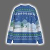 Cozy Snowman Ugly Christmas Cardigan 6 1