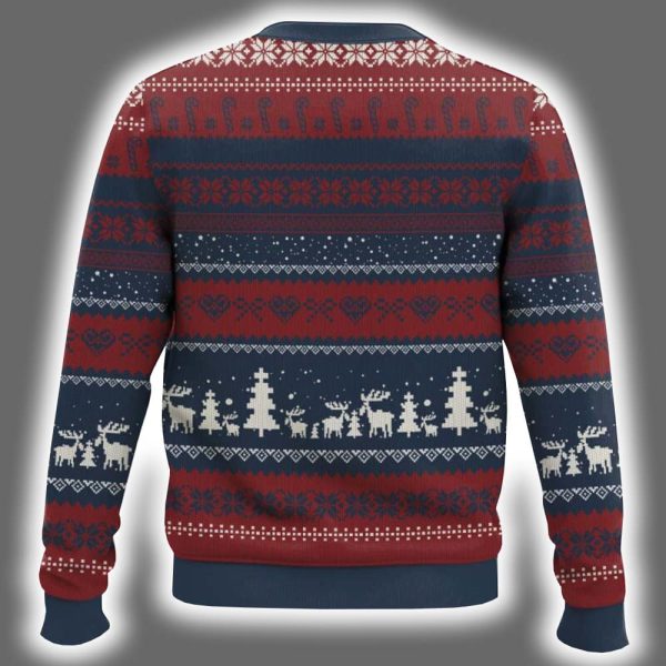 Cute Santa But First Ramen Lover Japanese Noodle Ugly Christmas Sweater 3