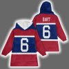 Dart 6 NY Giants Football Unisex Blanket Hoodie