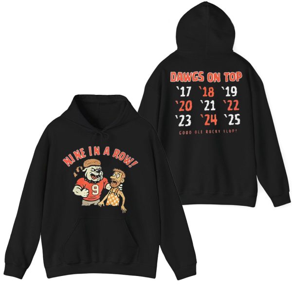 Dawgs vs Vols Nine In A Are Row Shirt 2