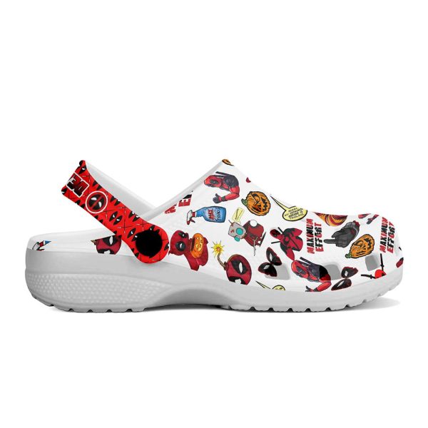 Deadpool x Halloween Crocs Clogs 2