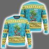 Deck The Palms Holiday Flamingo Beach Family Vacation In Hawaii Ugly Christmas Sweater