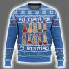 Dick Santa Hat All I Want For Christmas Ugly Christmas Sweater 2