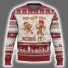 Did You Try Icing It Gingerbread Man Nurse Ugly Christmas Sweater 2