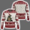 Dinosaur Xmas Tree Santa Rex Lover Ugly Christmas Sweater