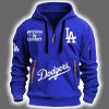 Dodgers 2025 Division Champs Quarter Zip Hoodie