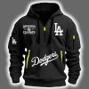 Dodgers 2025 Division Champs Quarter Zip Hoodie