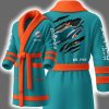 Dolphins Est 1965 Personalized Bathrobe