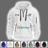 Dolphins Est 1965 Quarter Zip Hoodie