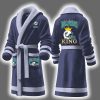 Dolphins King Personalized Bathrobe 8