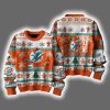 Dolphins They Not Like Us Ugly Christmas Sweater