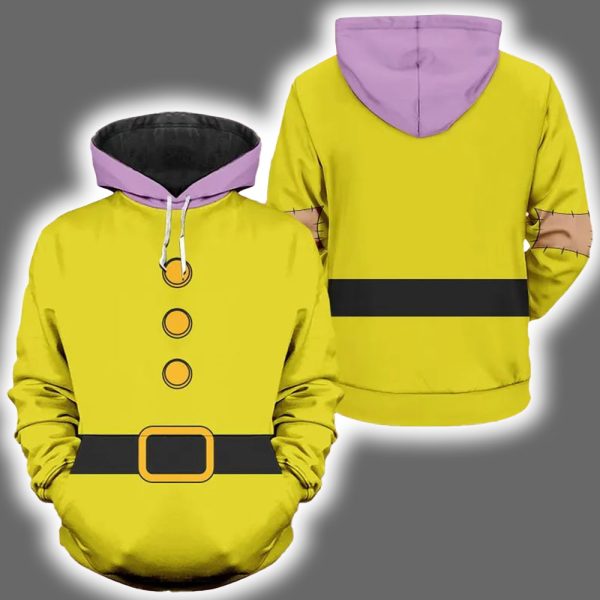 Dopey Dwarf Halloween Costume Hoodie Joggers 2