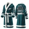 Eagles Football Let's Hunt Fleece Bathrobe