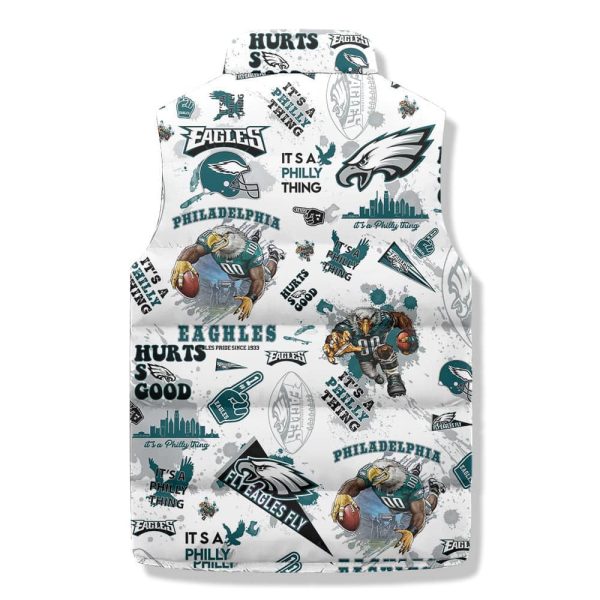 Eagles Hurts So Good Puffer Vest 3