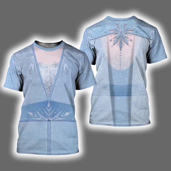 Elsa Frozen Halloween Costume Shirt