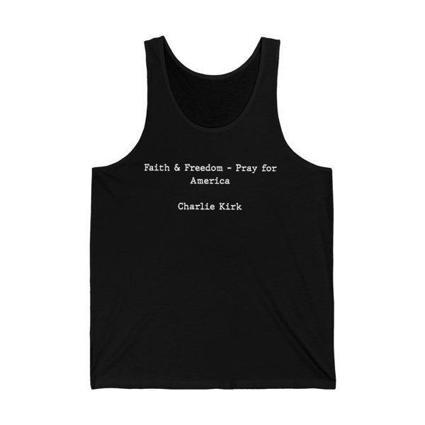 Faith Freedom Pray For America Charlie Kirk Shirt 3