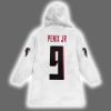 Falcons Michael Penix Jr 9 Football Blanket Hoodie 3