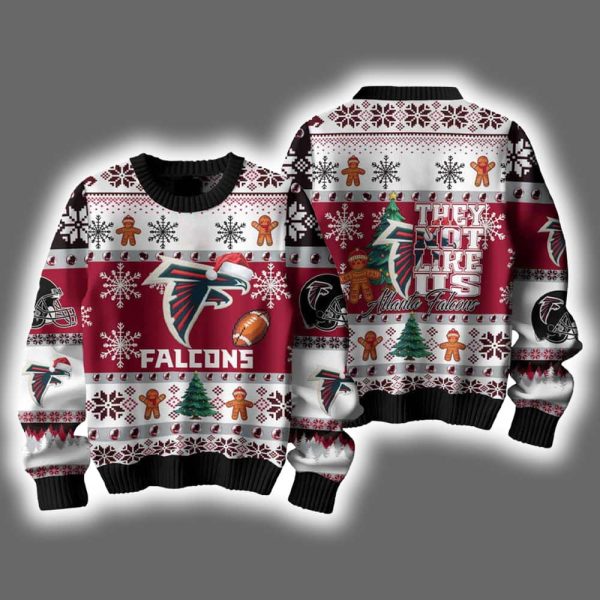 Falcons They Not Like Us Ugly Christmas Sweater