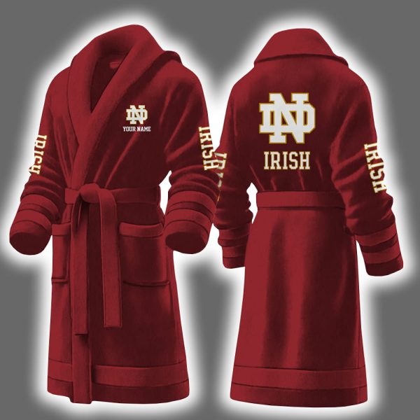 Fighting Irish Personalized Bathrobe 6
