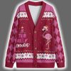 Flamingo Is This Jolly Enough Christmas Cardigan