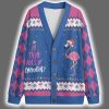 Flamingo Is This Jolly Enough Christmas Cardigan 3 1