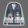 Football Santa Christmas Cardigan 3