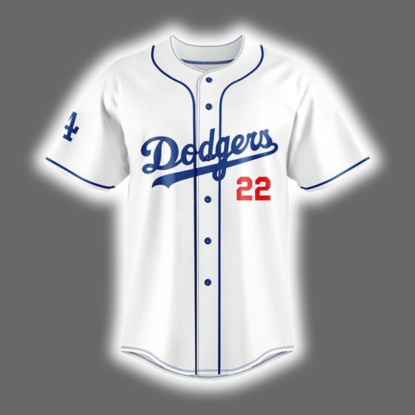 Forever A Dodger Kershaw 22 Jersey 2