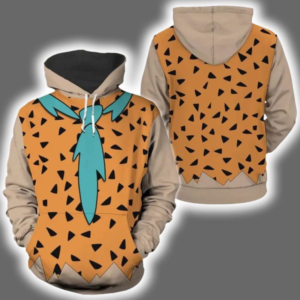 Fred Flintstone Halloween Costume Hoodie Joggers 2