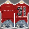 Freedom Thank You Charlie Kirk Two Sided Shirt