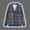 Funny Cookites 'Tis The Season To Be Naughty Christmas Cardigan