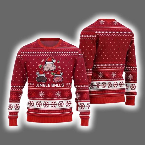 Funny Jingle Balls Ugly Christmas Sweater