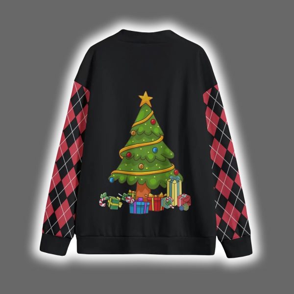 Funny Stuck Santa Christmas Cardigan 6