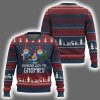 Funny Xmas Garden Hanging With My Gnomies Ugly Christmas Sweater