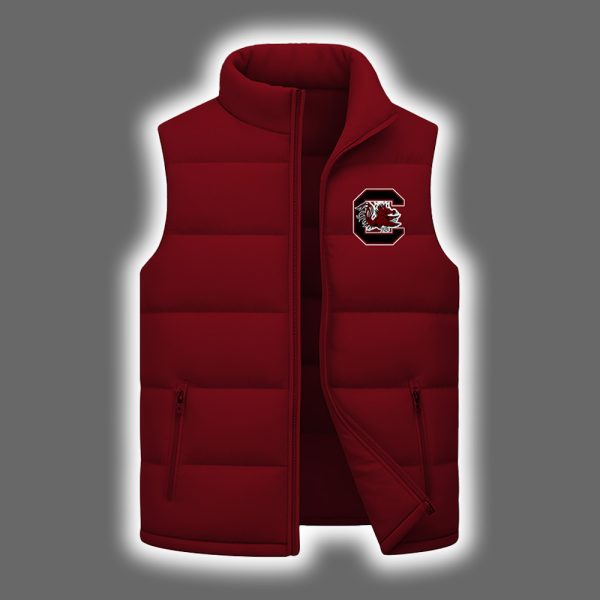 Gamecocks Forever To Thee Puffer Vest 2