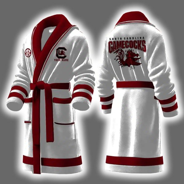 Gamecocks Luxurious Comfort Personalized Bathrobe