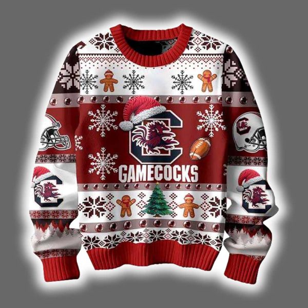 Gamecocks They Not Like Us Ugly Christmas Sweater 2
