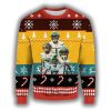 Garrett Wilson And Sauce Gardner Jets Ugly Christmas Sweater 2
