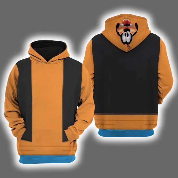 Goofy Dog Halloween Costume Hoodie Joggers 2