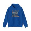 Grand Crew Sherm Jones Crenshaw & Slauson & Overhill & La Brea & La Cienega Hoodie