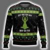 Grnch Eff You See Kay Why Oh You Ugly Christmas Sweater 2