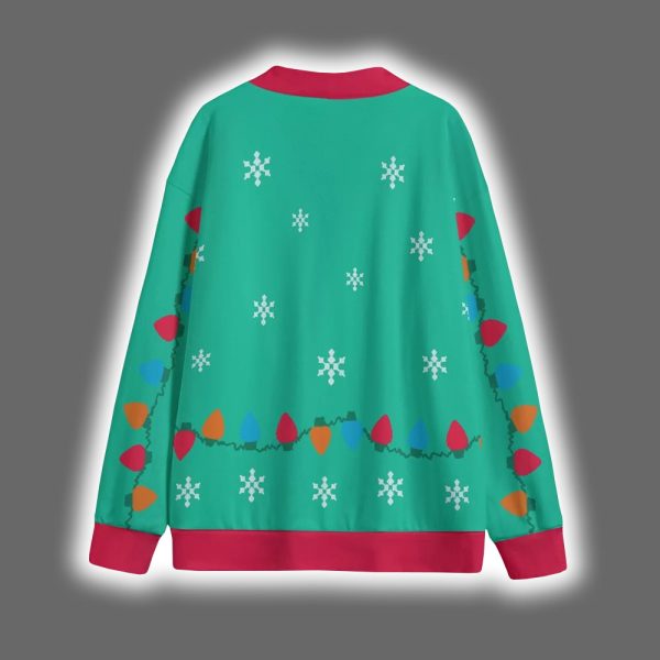 Hallelujah Griswold House Ugly Christmas Sweater Cardigan 4